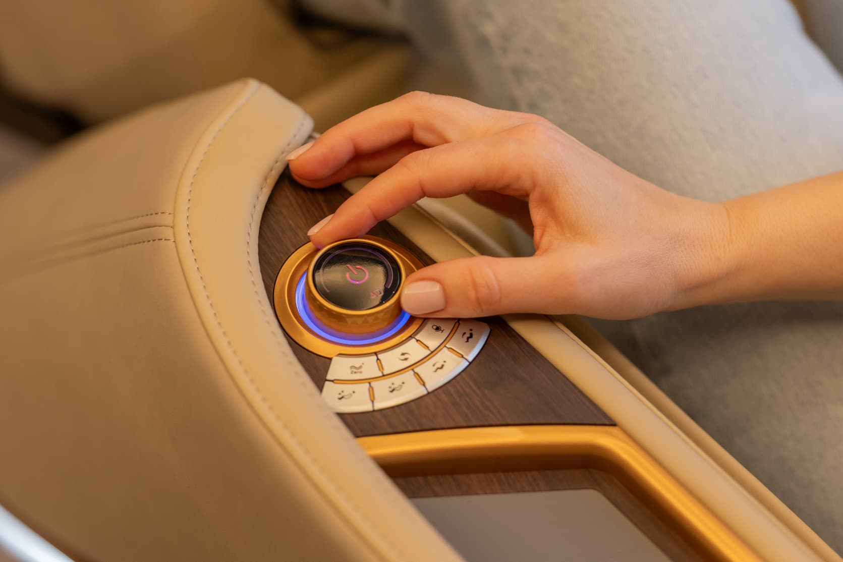 JOYSTICK 4D - per regolare l'intensità del massaggio