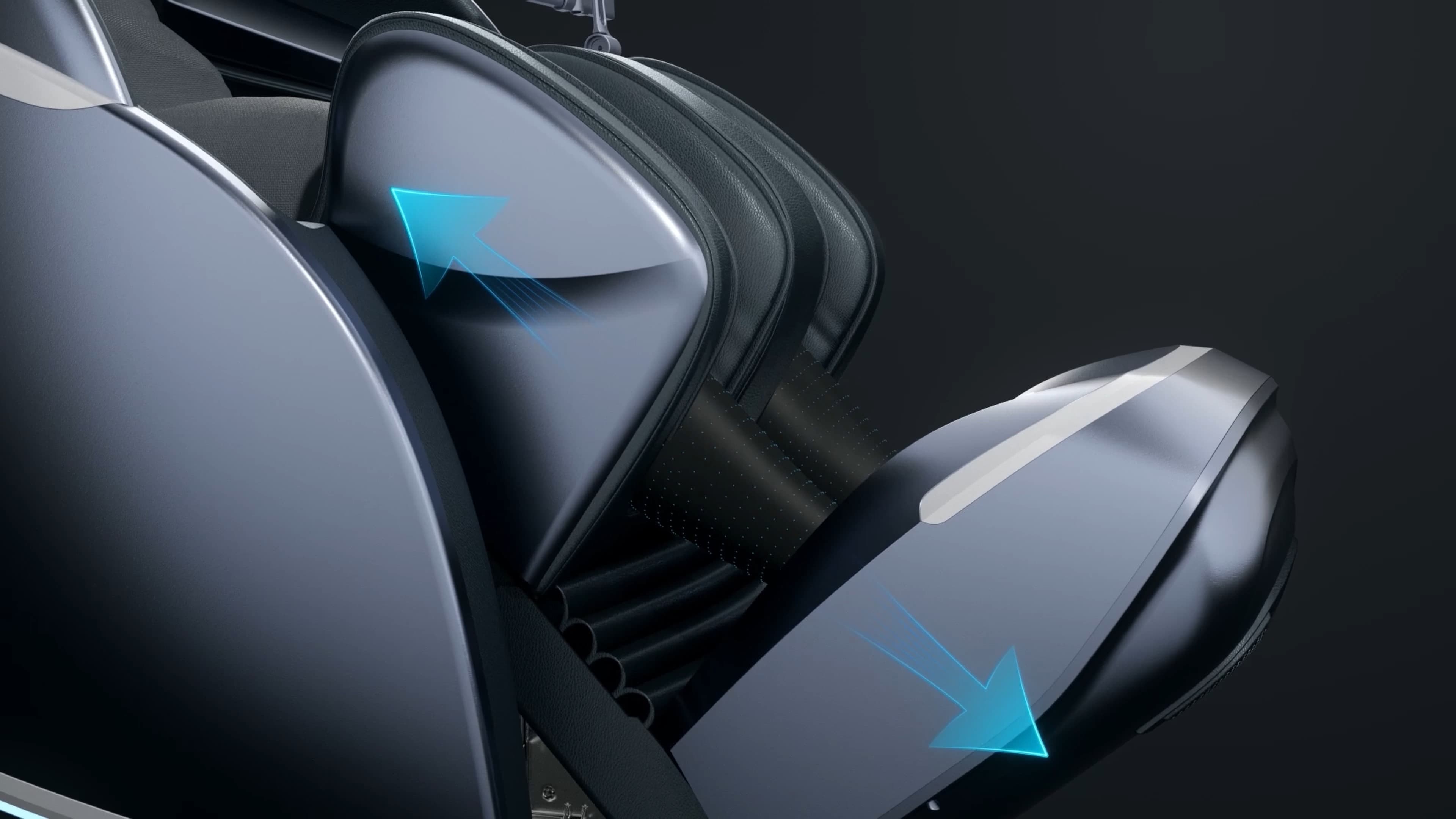 Estensione automatica del poggiapiedi