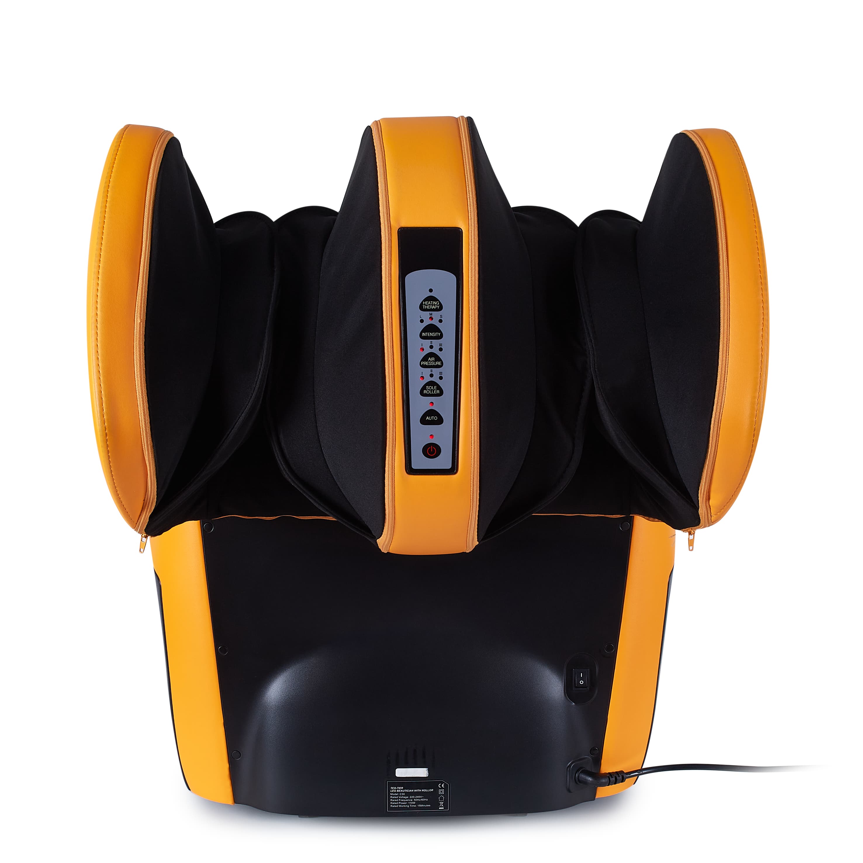 Sistema di riscaldamento terapeutico per il ginocchio.