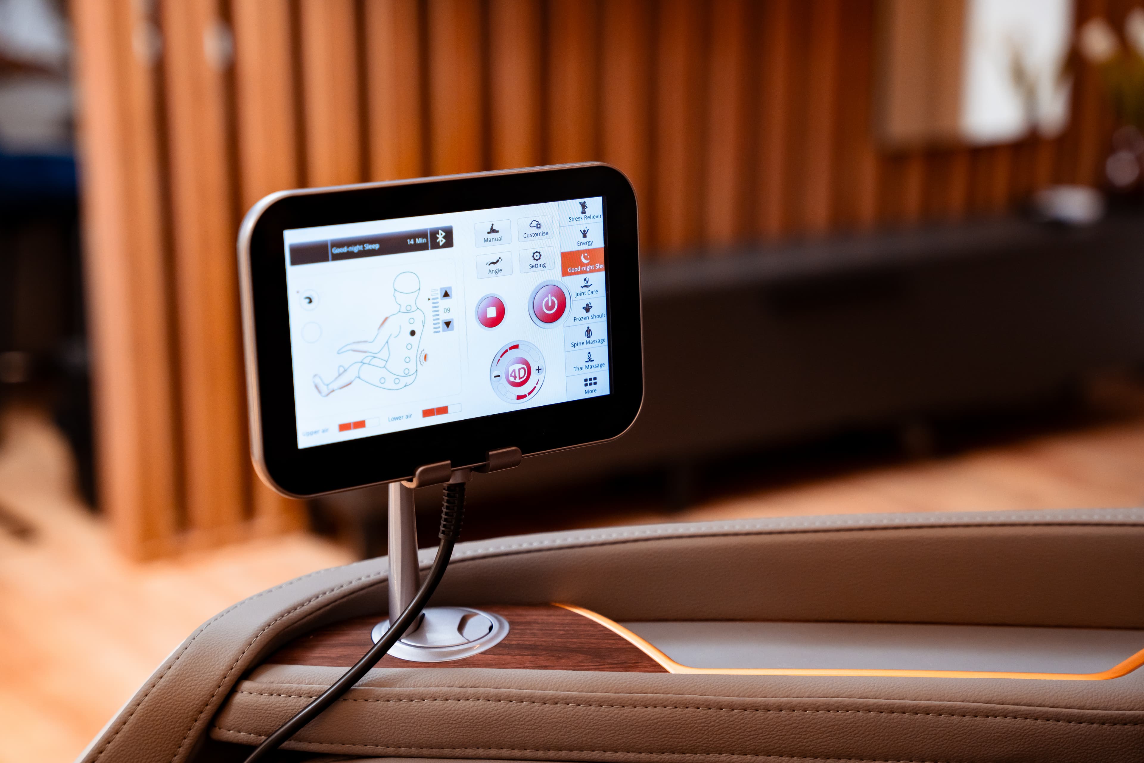 Tablet da 7 pollici e luci ambientali