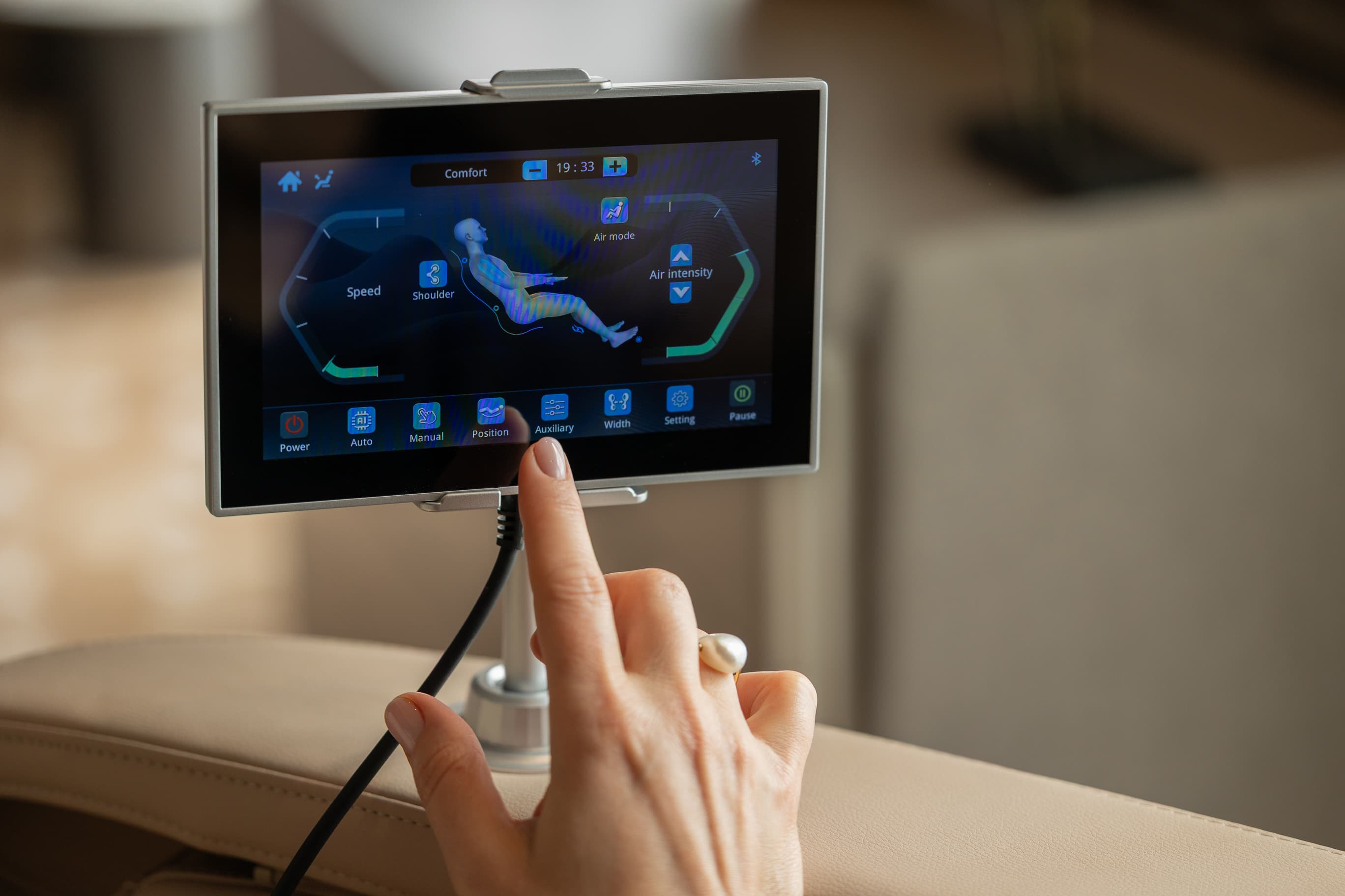 Massaggio mirato sulla zona dolorante