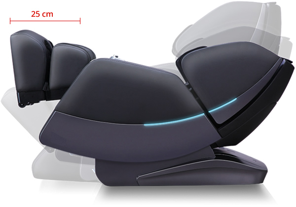 Riscaldamente alle gambe con la poltrona massaggiante Veleta
